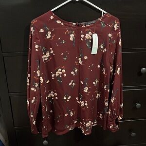 West Kei Stitch Fix Shirt - Sheer with elastic arm band